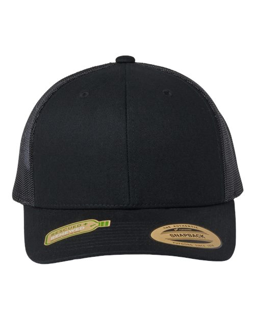 Yupoong 6606R Sustainable Retro Trucker Adjustable Snapback Cap