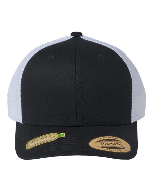 Yupoong 6606R Sustainable Retro Trucker Adjustable Snapback Cap