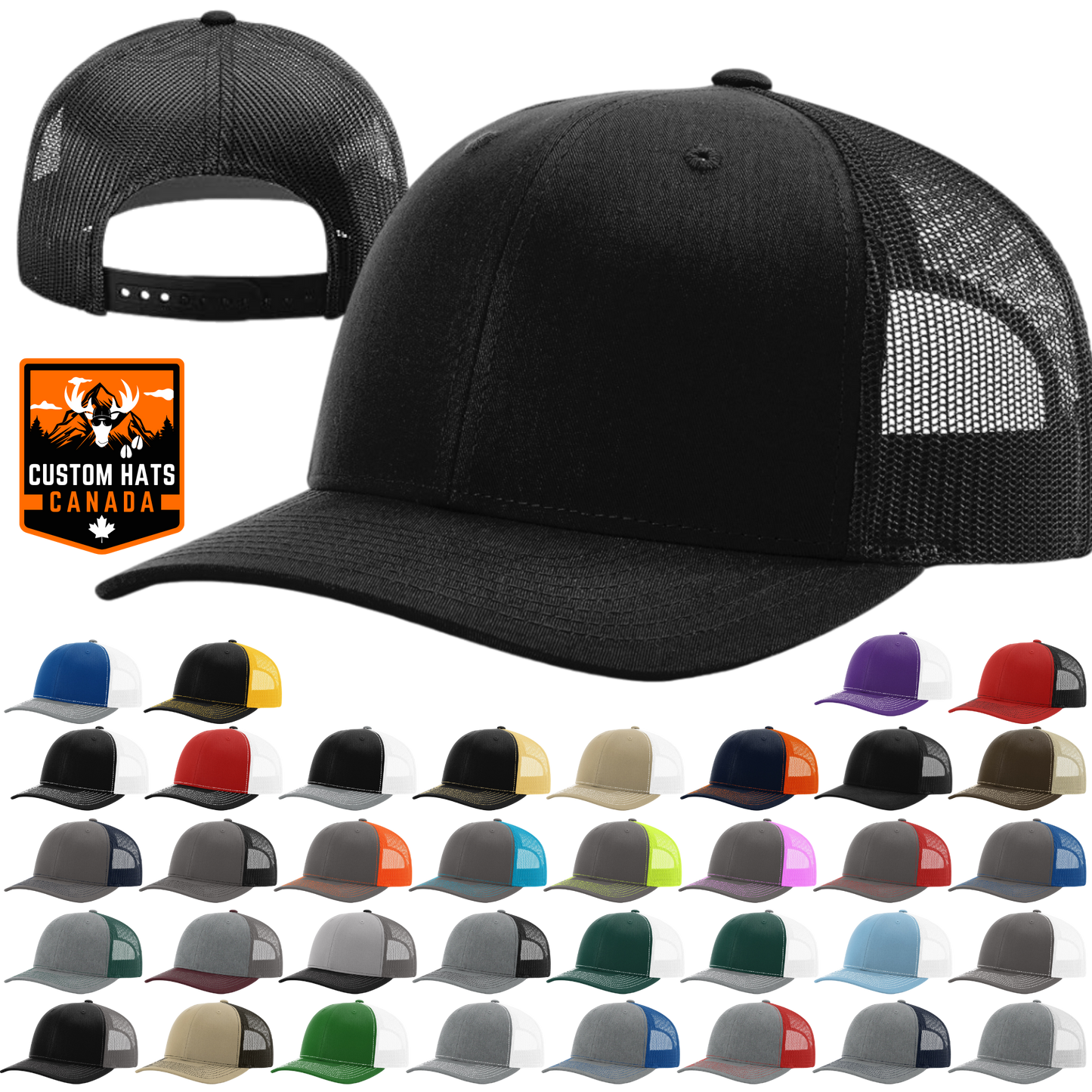 Custom Richardson 112 Adjustable Trucker Cap