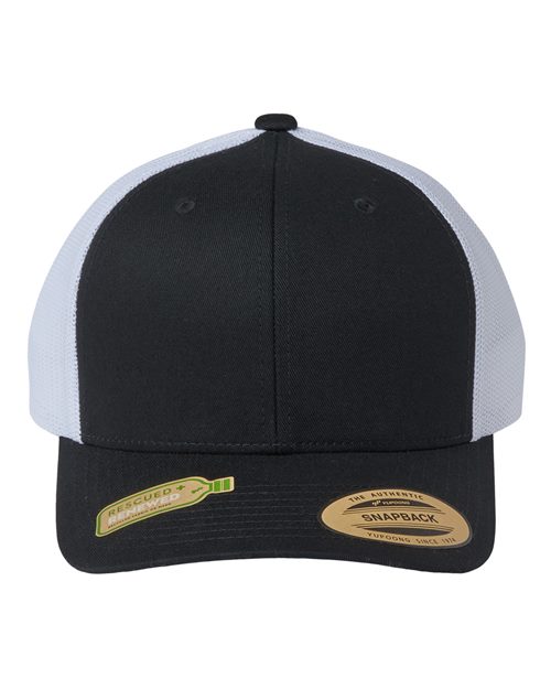 Yupoong 6606R Sustainable Retro Trucker Adjustable Snapback Cap