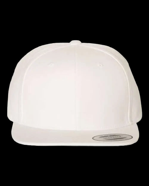 Yupoong 6089M Premium Flat Bill Adjustable Snapback Cap