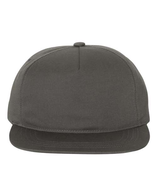 Yupoong 6502 Lightly-Structured Five-Panel Adjustable Snapback Cap