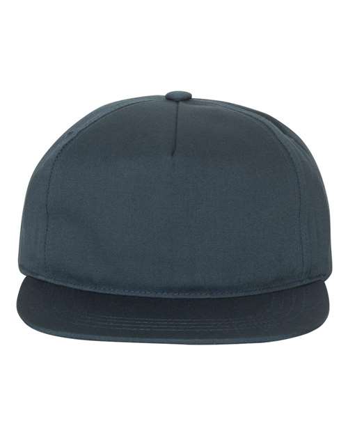 Yupoong 6502 Lightly-Structured Five-Panel Adjustable Snapback Cap