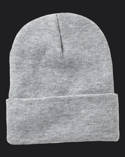 Custom Sportsman 12" Jersey Lined Cuffed Beanie