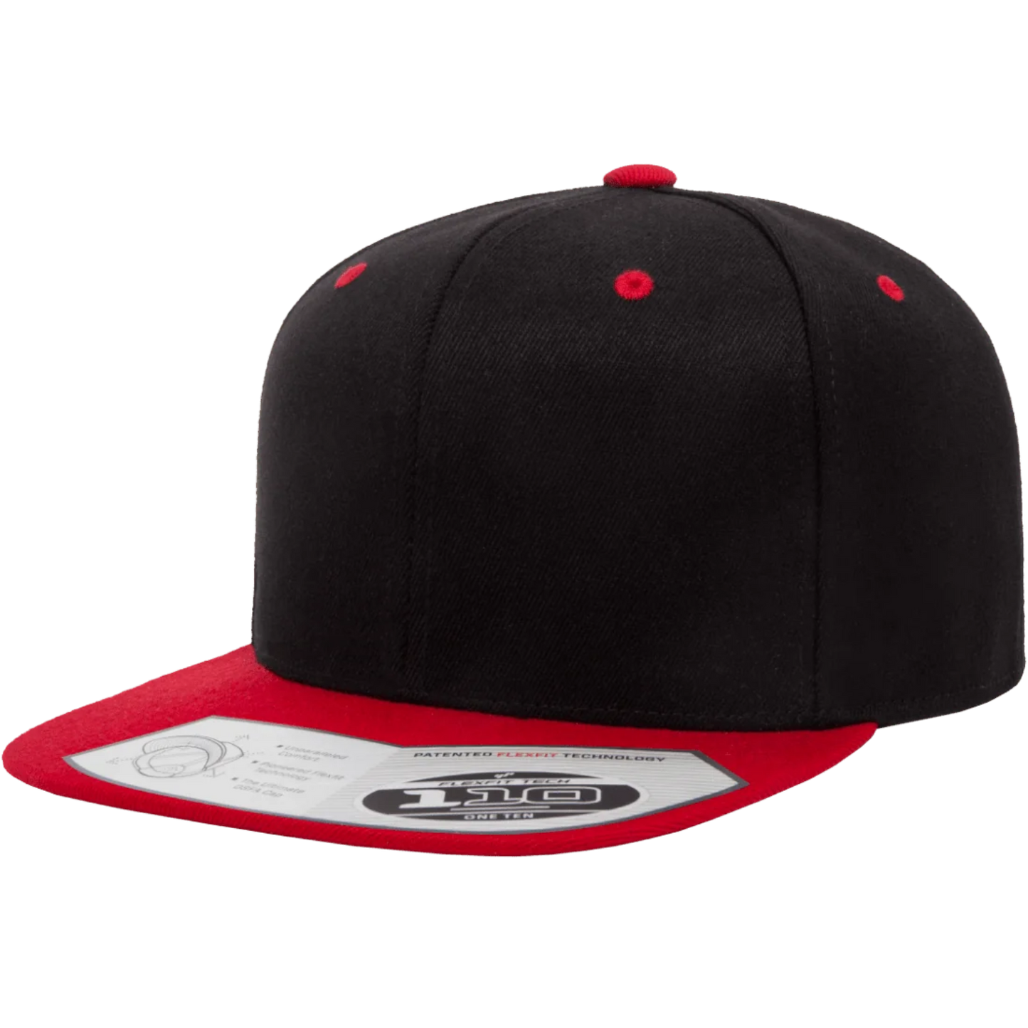 Custom Flexfit 110F Premium Snapback Cap with Adjustable Fit