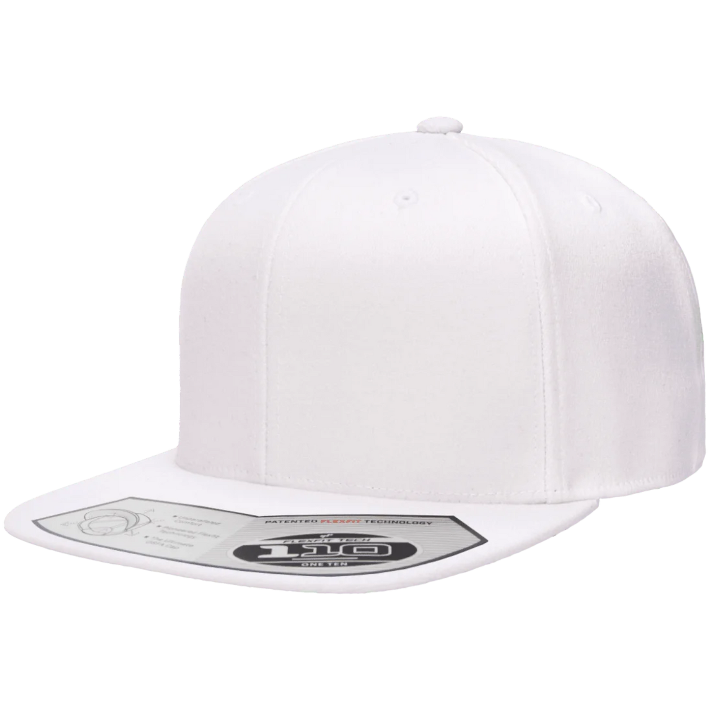 Custom Flexfit 110F Premium Snapback Cap with Adjustable Fit