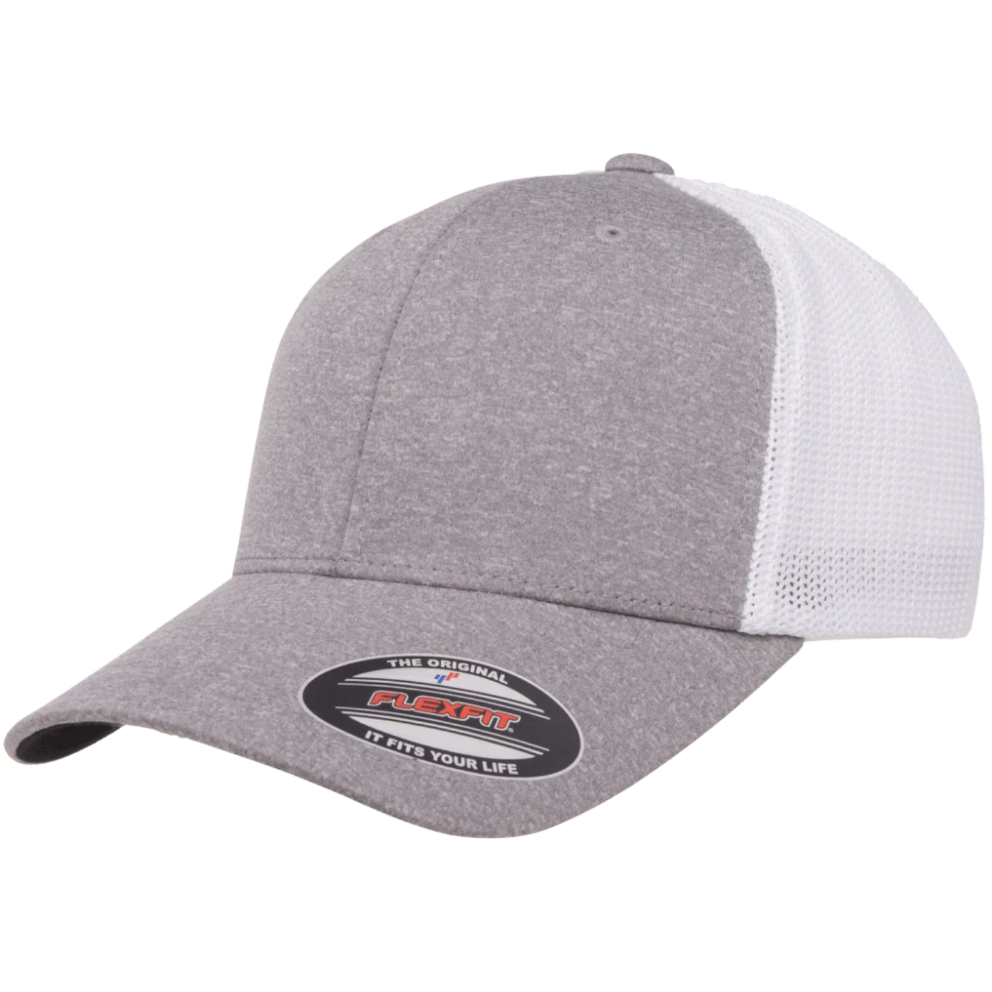 Custom Flexfit® 6311 Melange Trucker Fitted Cap