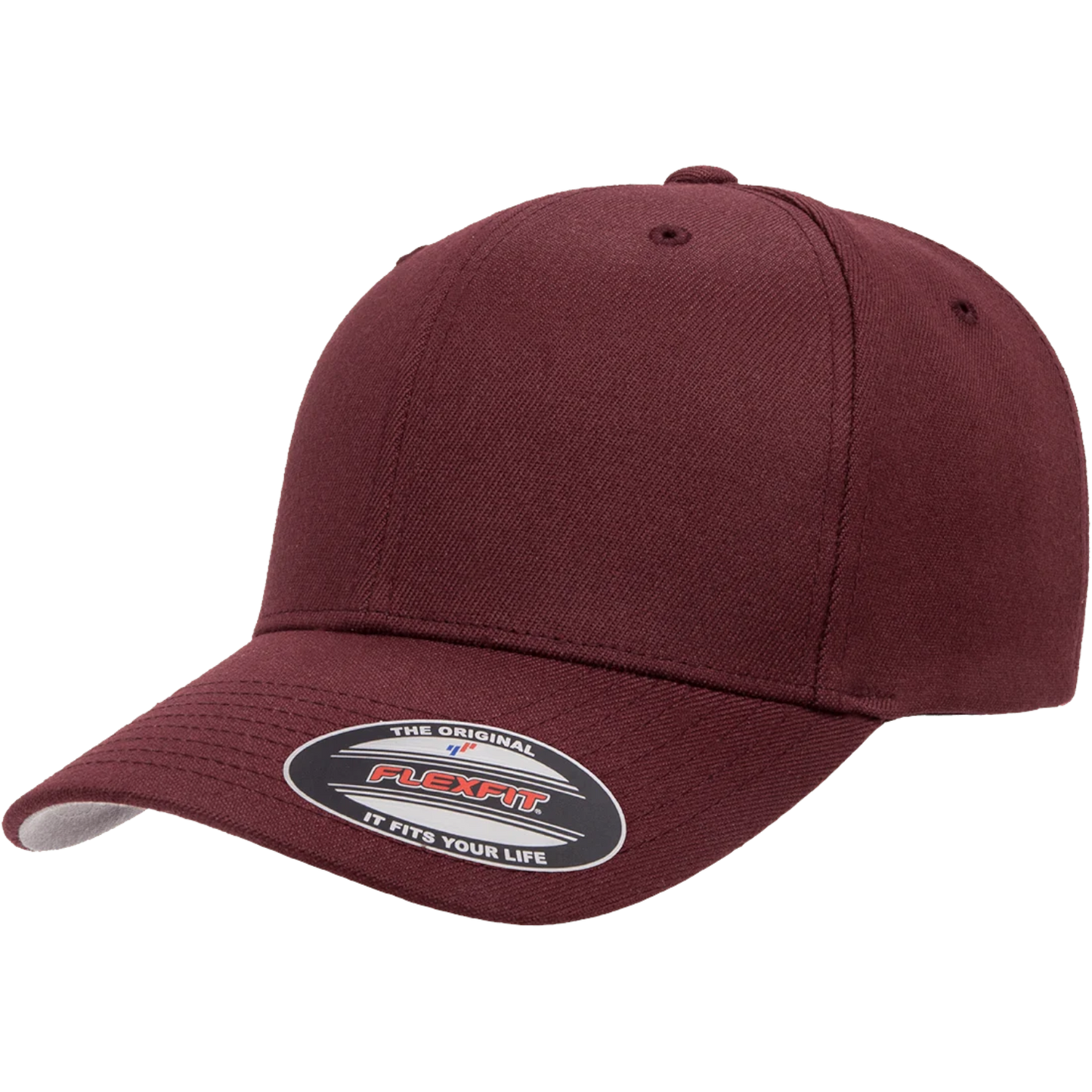 Custom Flexfit 6477 Premium Wool Blend Fitted Cap