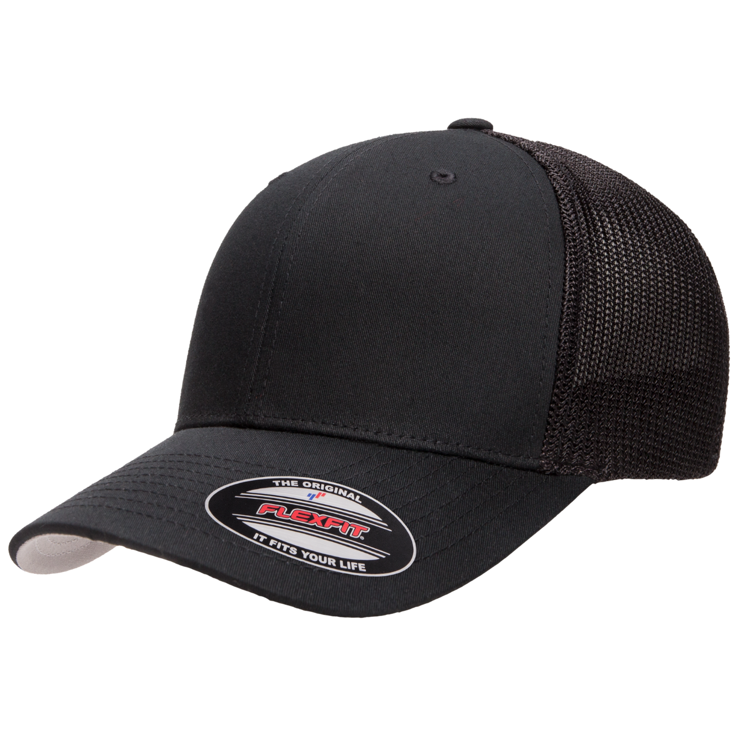 Custom Flexfit 6511 Trucker Mesh Stretchable Fitted Cap