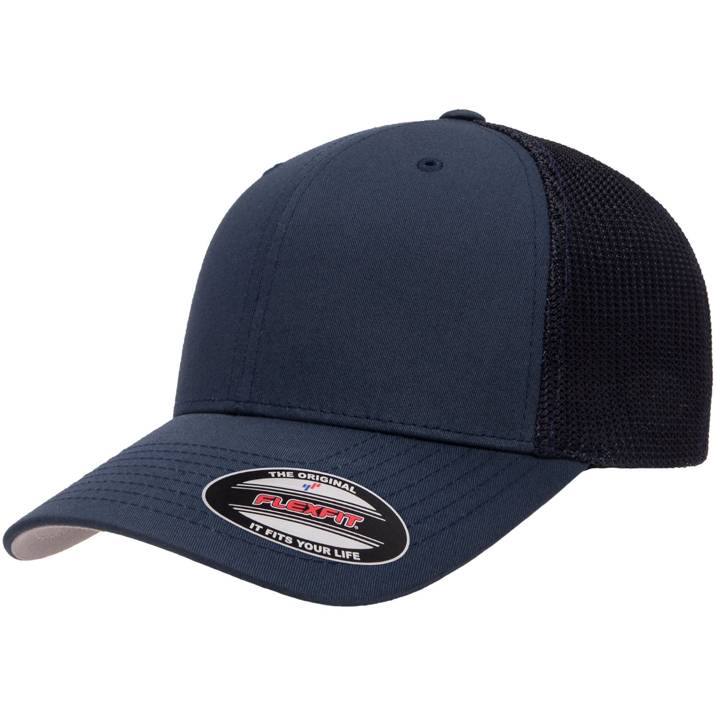 Custom Flexfit 6511 Trucker Mesh Stretchable Fitted Cap