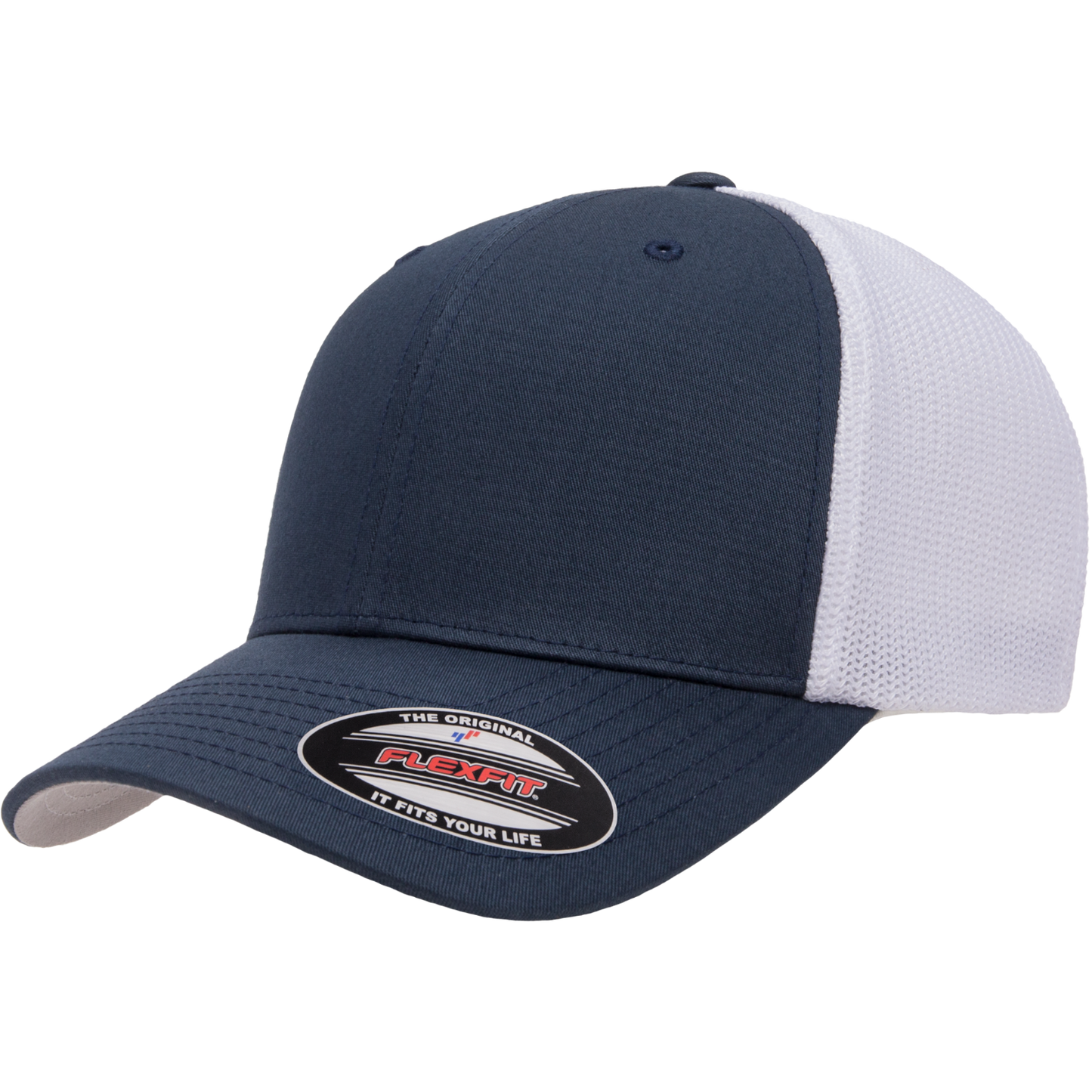 Custom Flexfit 6511 Trucker Mesh Stretchable Fitted Cap