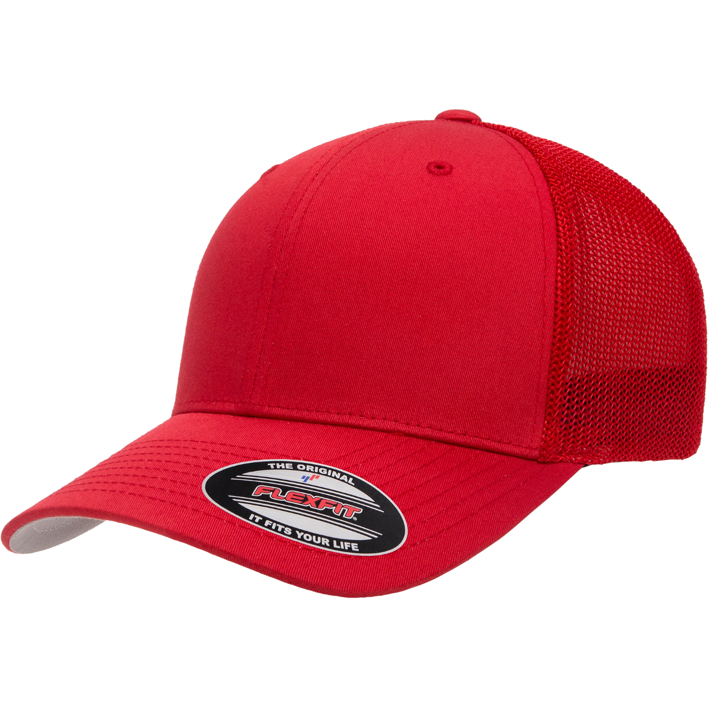 Custom Flexfit 6511 Trucker Mesh Stretchable Fitted Cap