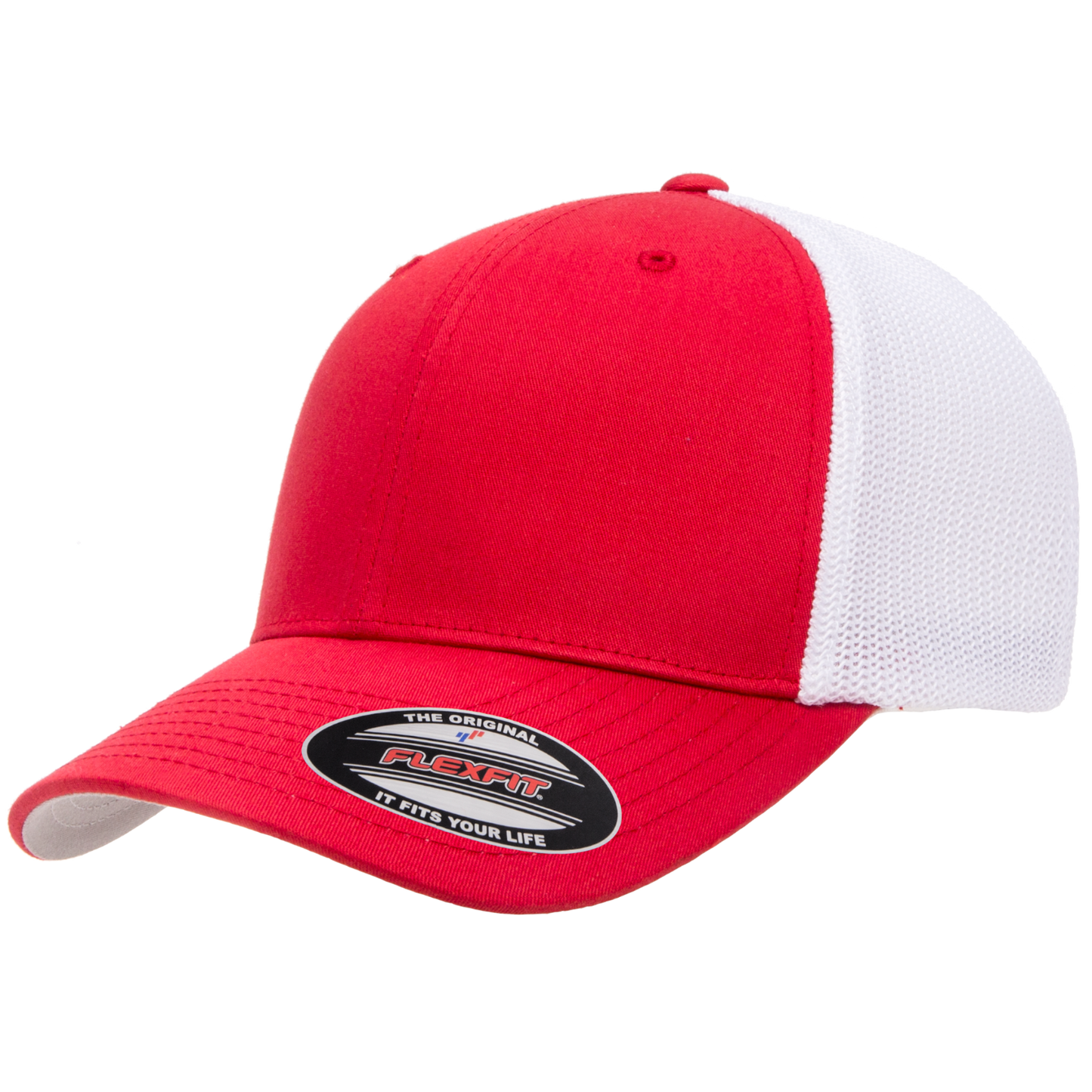 Custom Flexfit 6511 Trucker Mesh Stretchable Fitted Cap