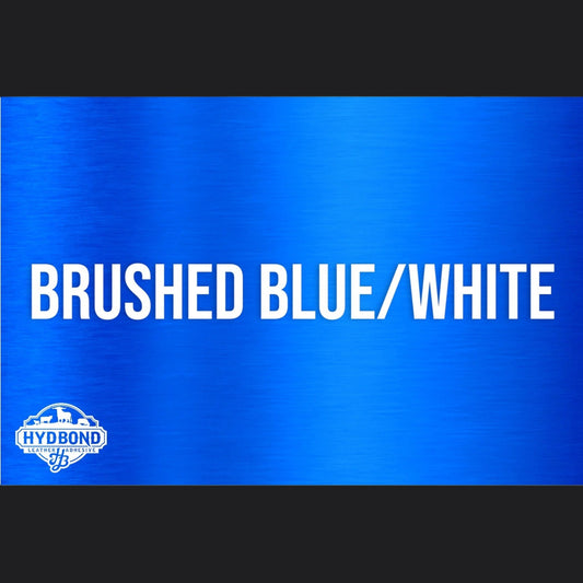 Hydbond™ Brushed Blue/White Acrylic Panel