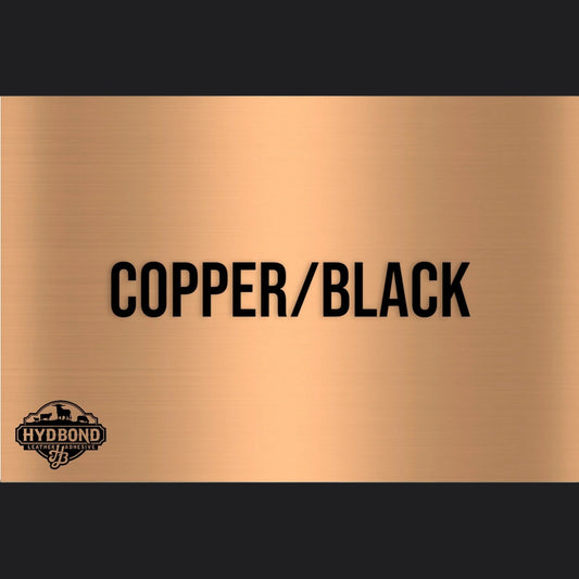 Hydbond™ Copper/Black Acrylic Panel