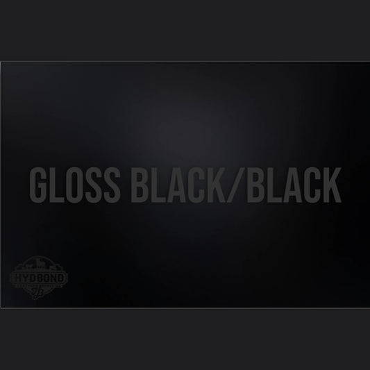 Hydbond™ Gloss Black/Black Acrylic Panel