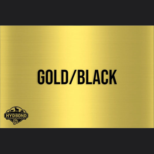 Hydbond™ Gold/Black Acrylic Panel