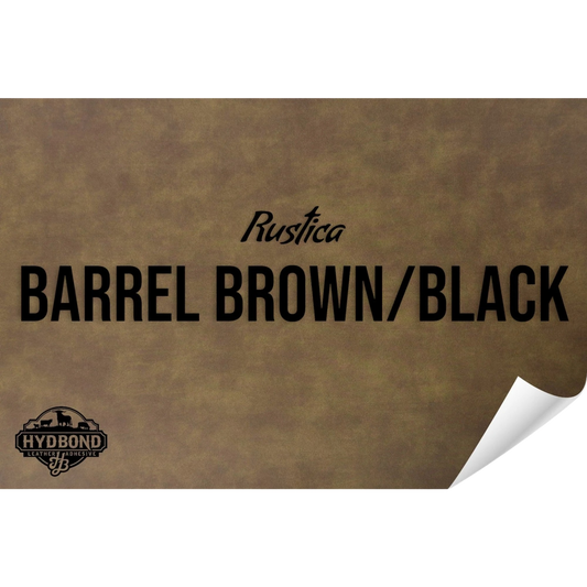 Indestructible Barrel Brown/Black Leatherette Sheet – 12"x24" UltraHyd® Series | Hydbond™