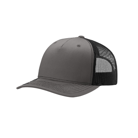 Richardson 112FP Five-Panel Trucker Adjustable Snapback Cap