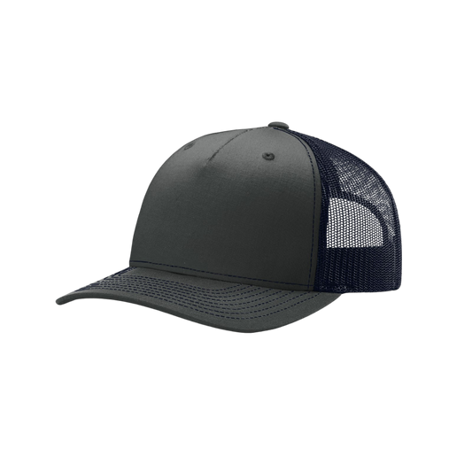 Richardson 112FP Five-Panel Trucker Adjustable Snapback Cap