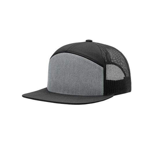 Custom Richardson 168 7-Panel Trucker Adjustable Snapback Cap
