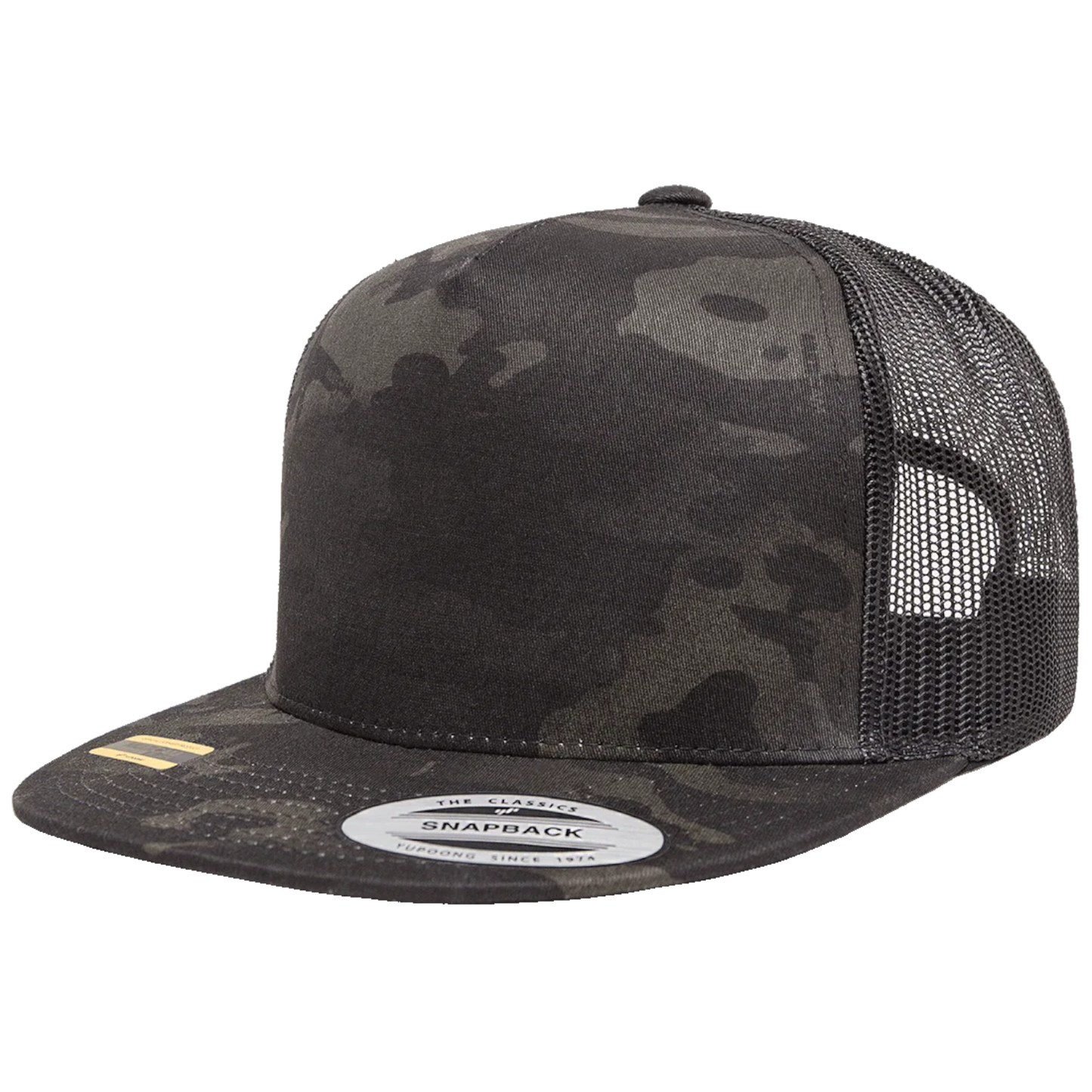 Custom Yupoong 6006 Five-Panel Classics® Trucker Adjustable Snapback Cap