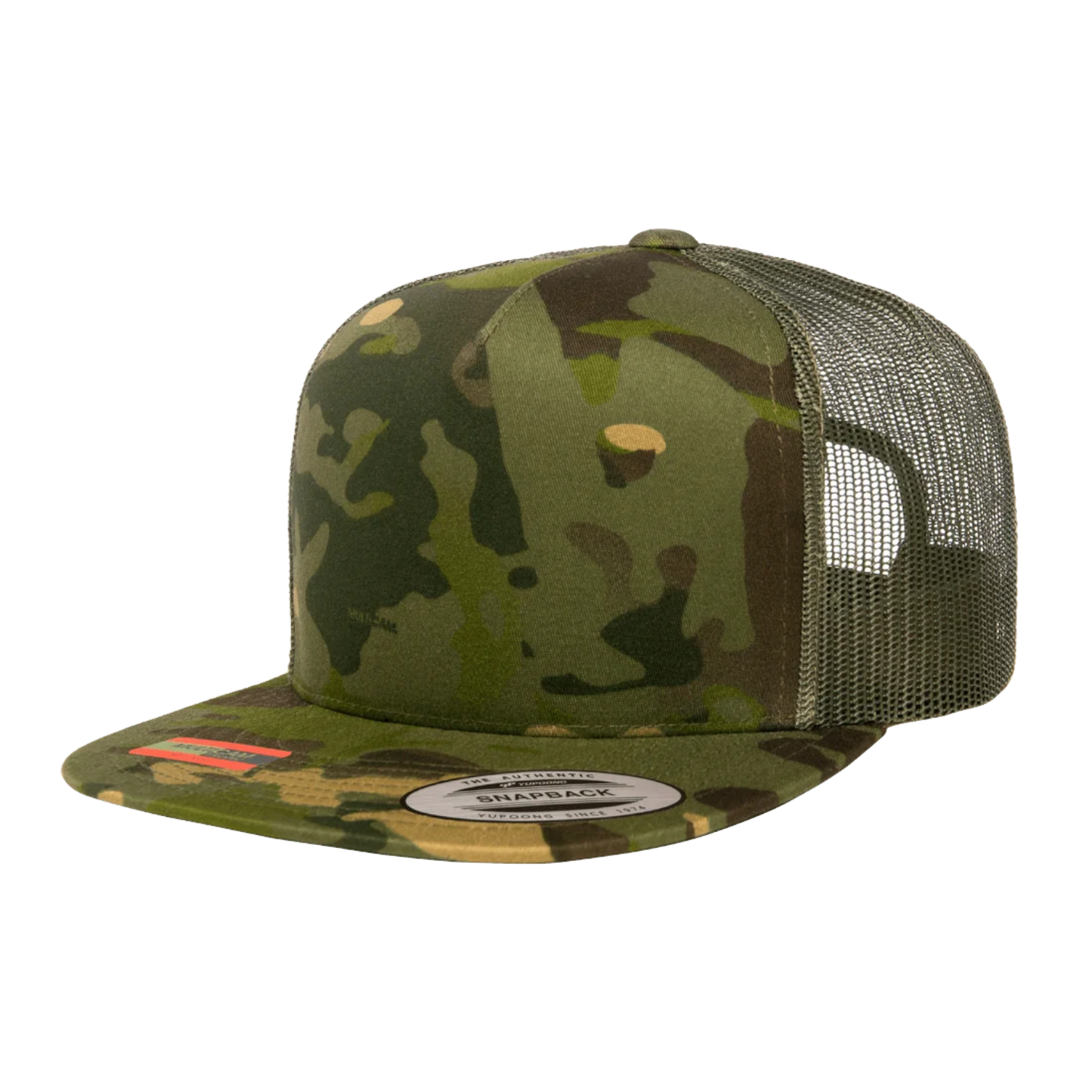 Custom Yupoong 6006 Five-Panel Classics® Trucker Adjustable Snapback Cap