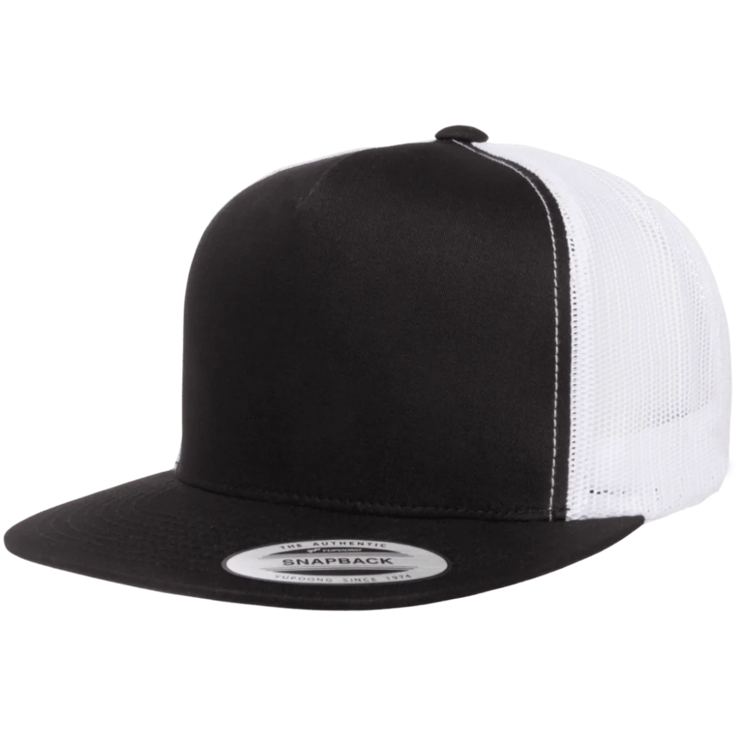 Custom Yupoong 6006 Five-Panel Classics® Trucker Adjustable Snapback Cap