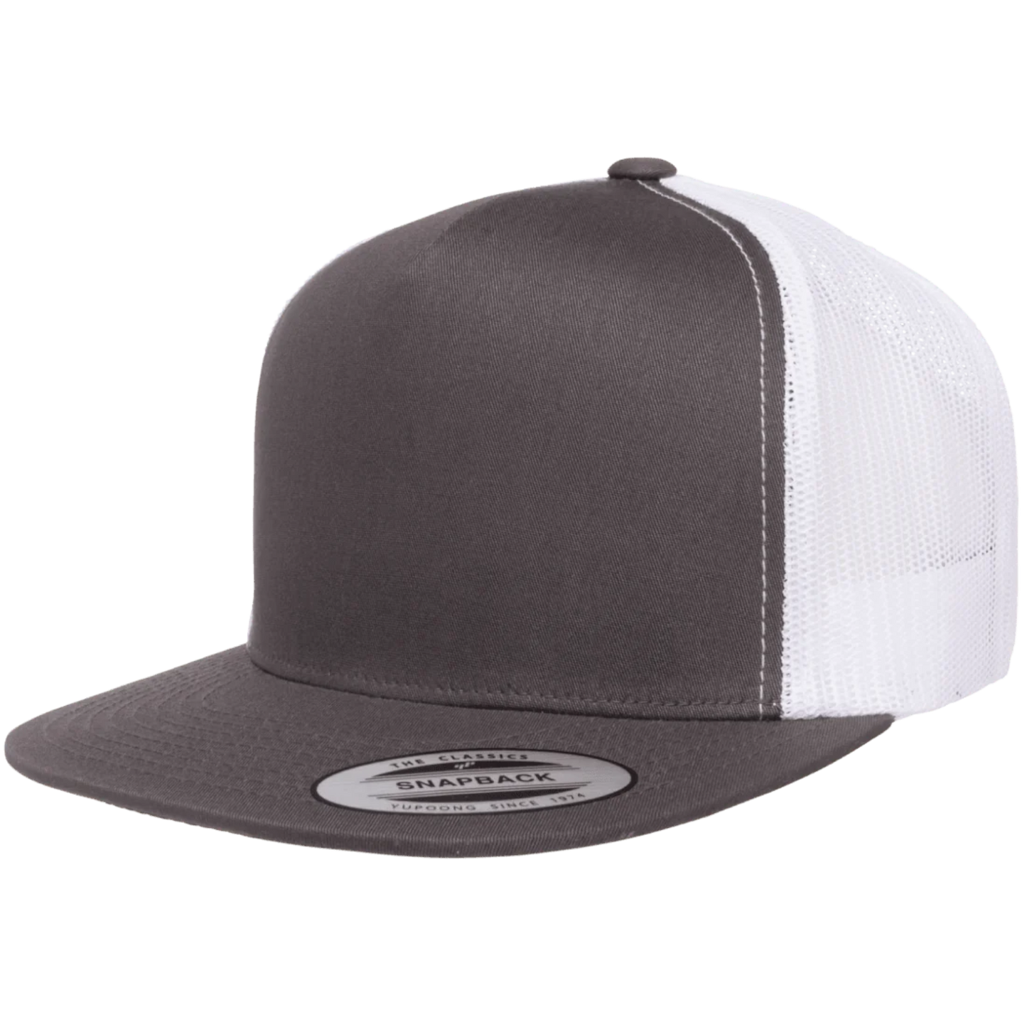 Custom Yupoong 6006 Five-Panel Classics® Trucker Adjustable Snapback Cap