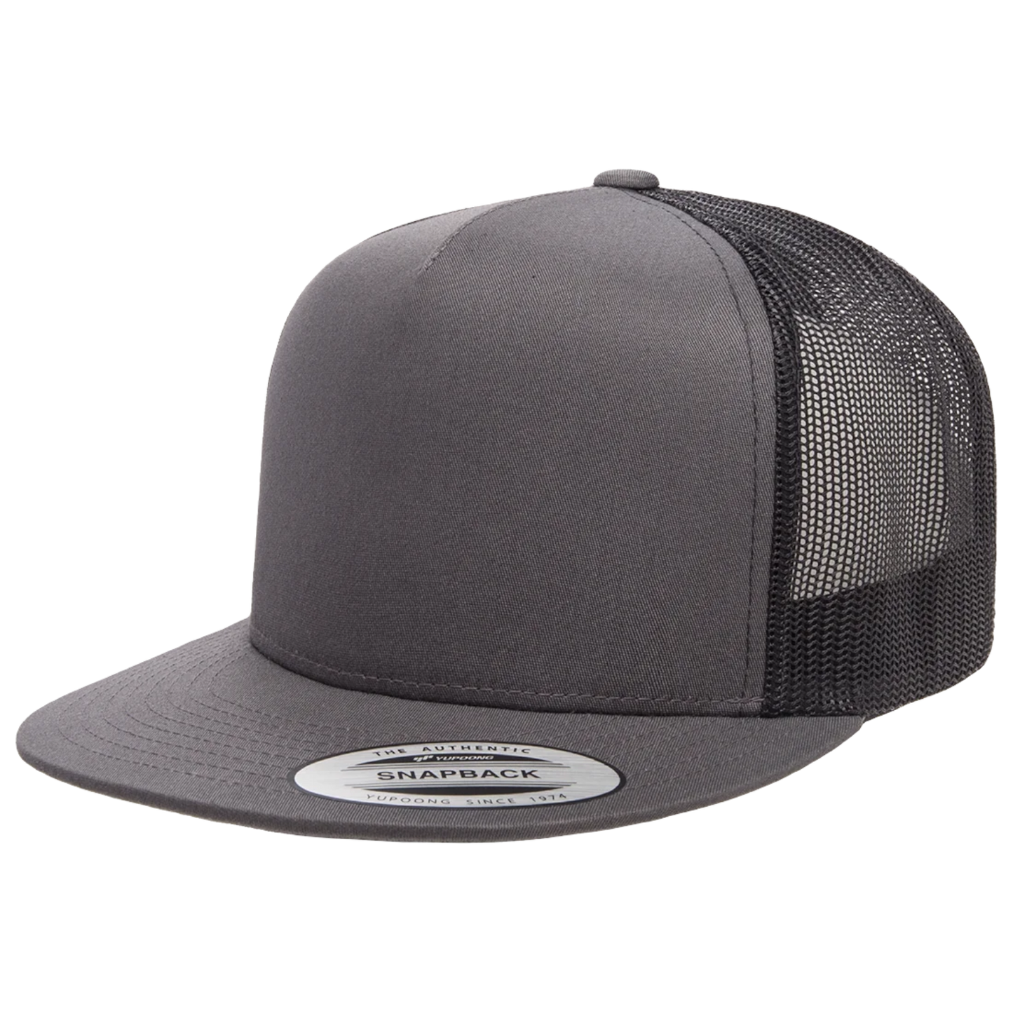 Custom Yupoong 6006 Five-Panel Classics® Trucker Adjustable Snapback Cap