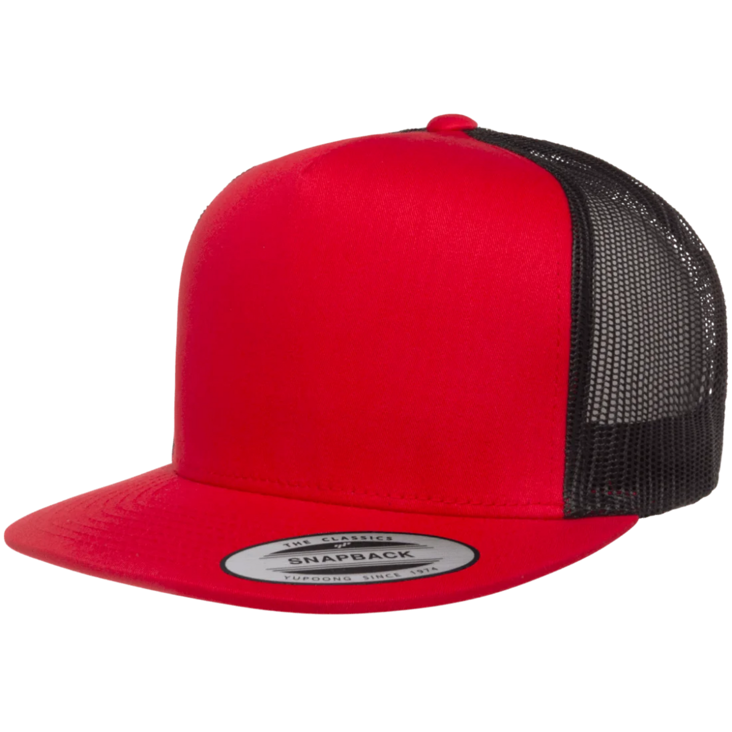 Custom Yupoong 6006 Five-Panel Classics® Trucker Adjustable Snapback Cap