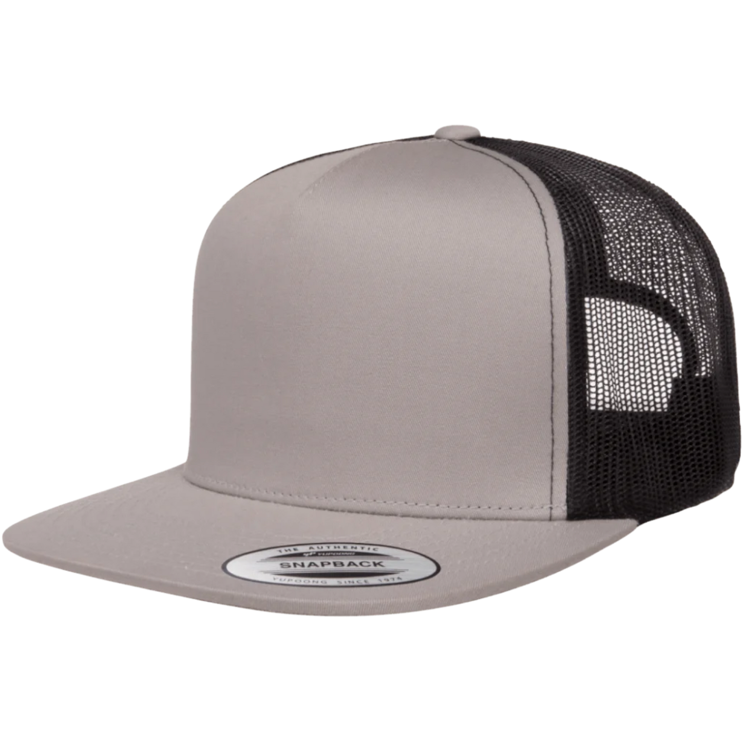 Custom Yupoong 6006 Five-Panel Classics® Trucker Adjustable Snapback Cap