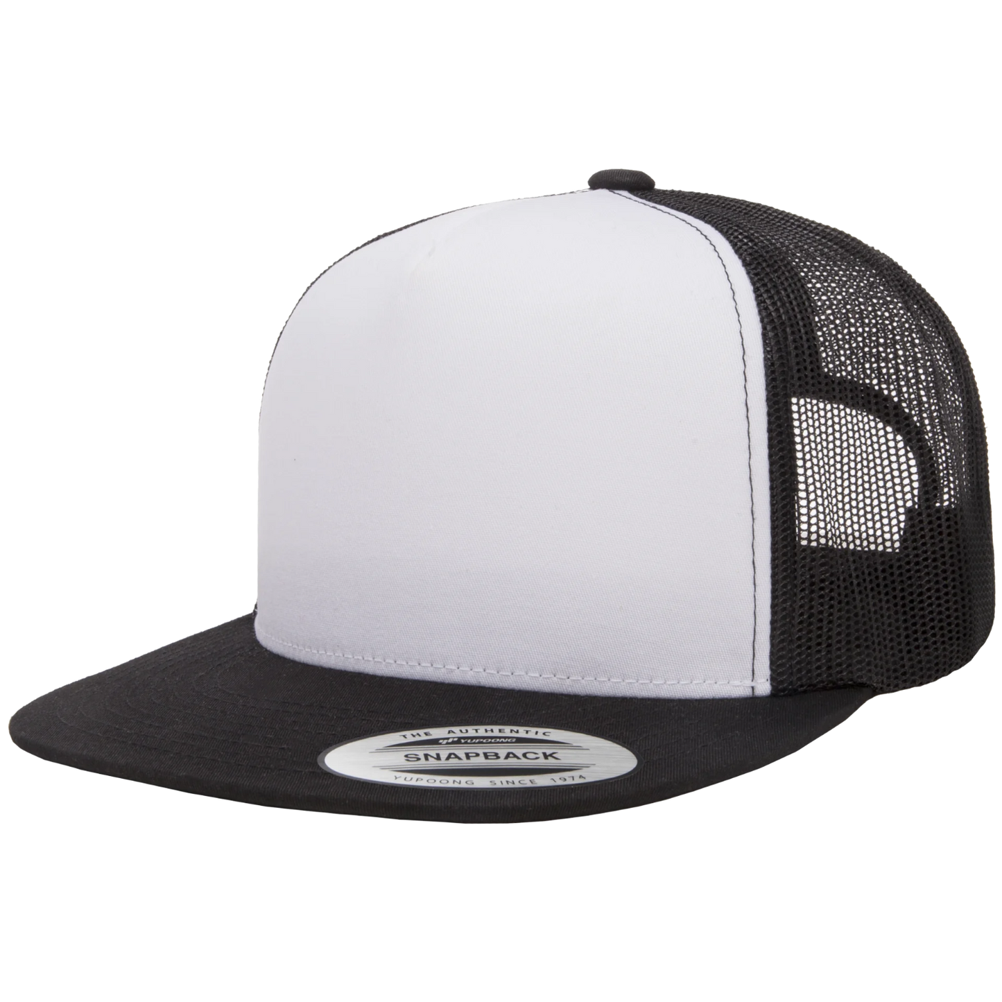 Custom Yupoong 6006 Five-Panel Classics® Trucker Adjustable Snapback Cap