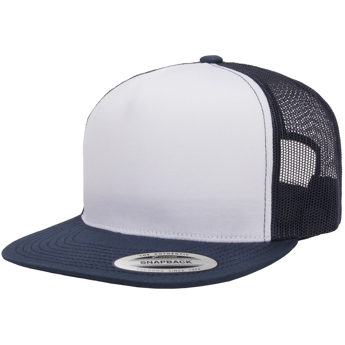 Custom Yupoong 6006 Five-Panel Classics® Trucker Adjustable Snapback Cap