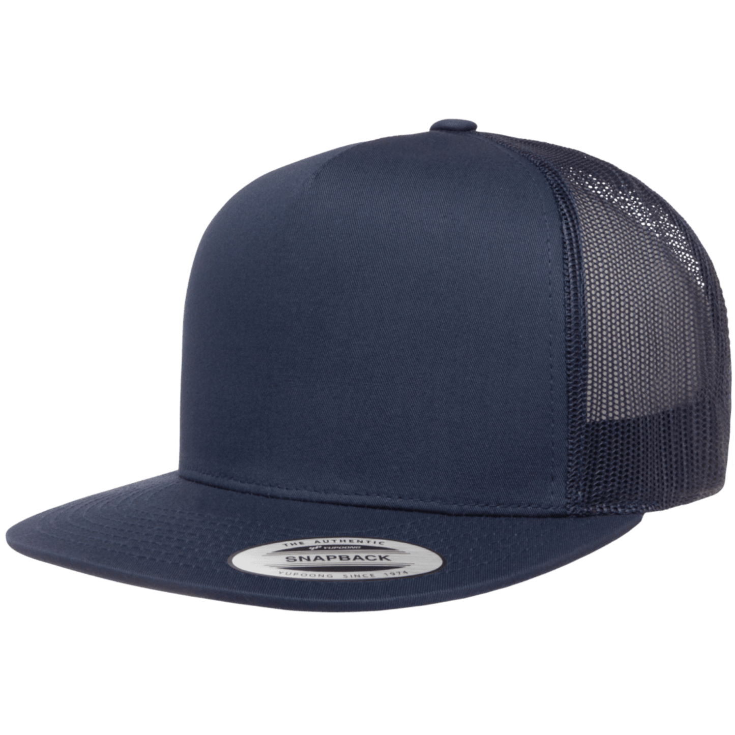 Custom Yupoong 6006 Five-Panel Classics® Trucker Adjustable Snapback Cap