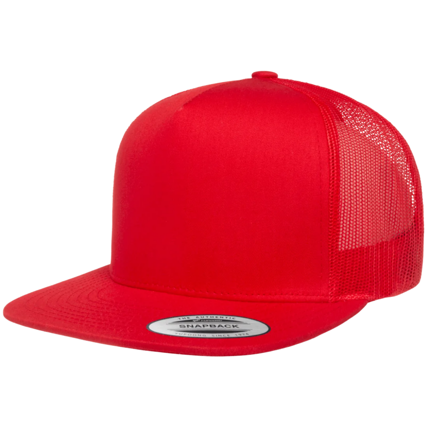 Custom Yupoong 6006 Five-Panel Classics® Trucker Adjustable Snapback Cap