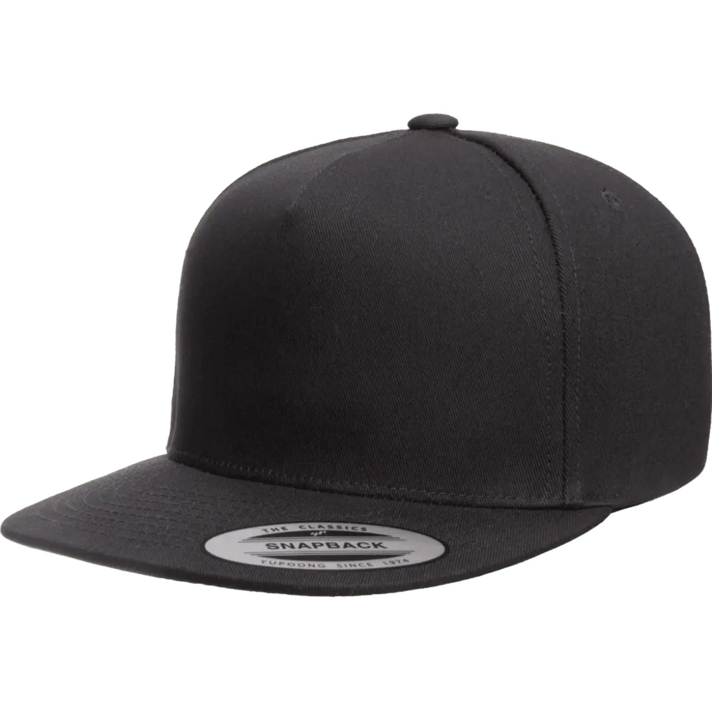 Custom Yupoong Classics® 6007 5-Panel Cotton Twill Adjustable Snapback Cap