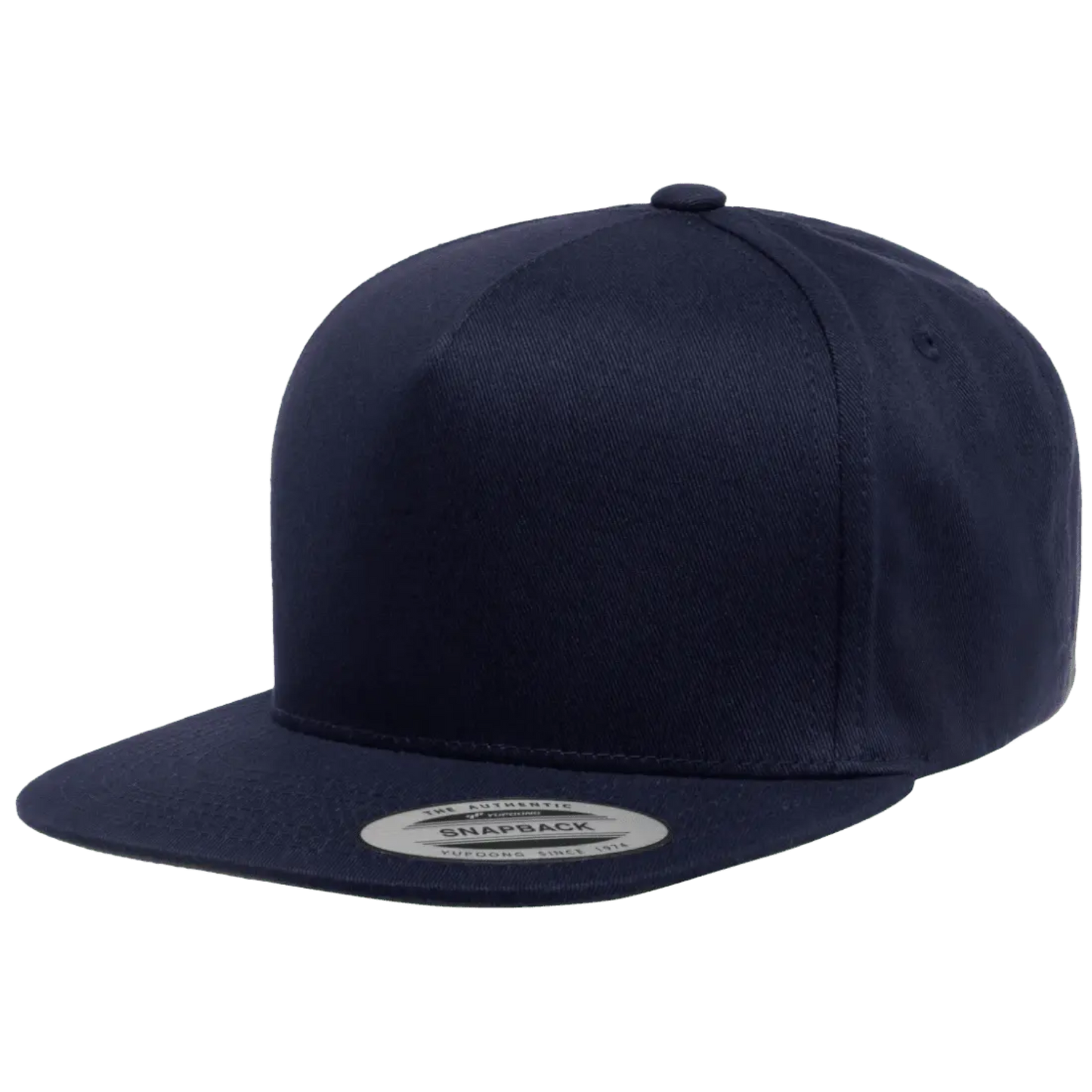 Custom Yupoong Classics® 6007 5-Panel Cotton Twill Adjustable Snapback Cap