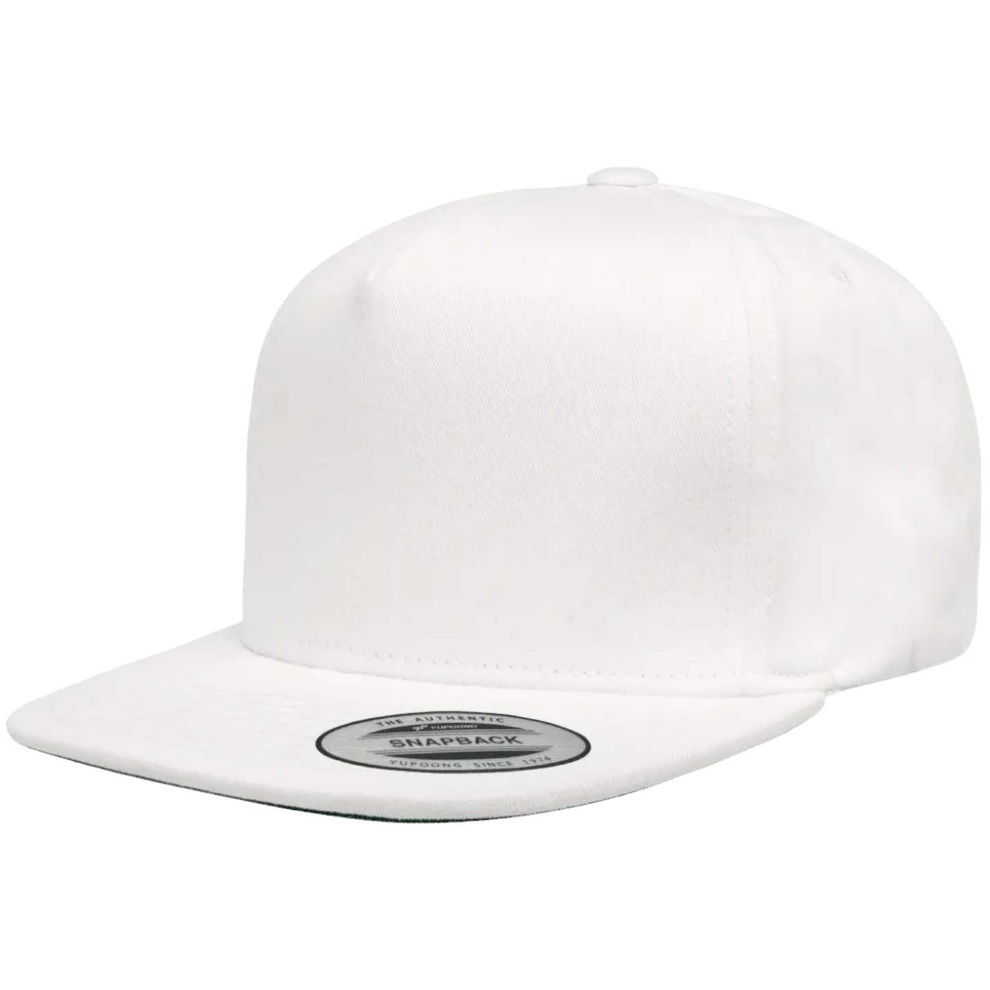 Custom Yupoong Classics® 6007 5-Panel Cotton Twill Adjustable Snapback Cap