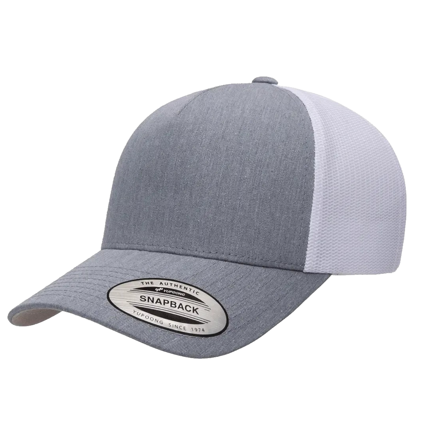 Custom Yupoong Classics® 6506 5-Panel Retro Trucker Adjustable Snapback Cap