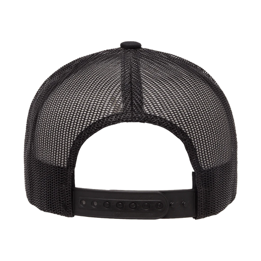 Custom Yupoong Classics® 6506 5-Panel Retro Trucker Adjustable Snapback Cap