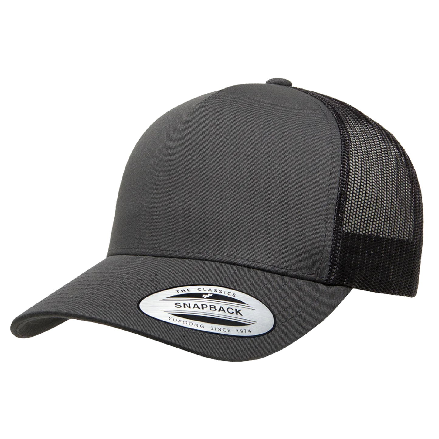 Custom Yupoong Classics® 6506 5-Panel Retro Trucker Adjustable Snapback Cap