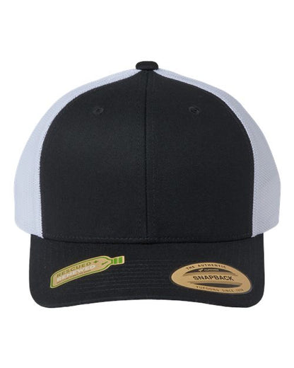 Yupoong 6606R Sustainable Retro Trucker Adjustable Snapback Cap
