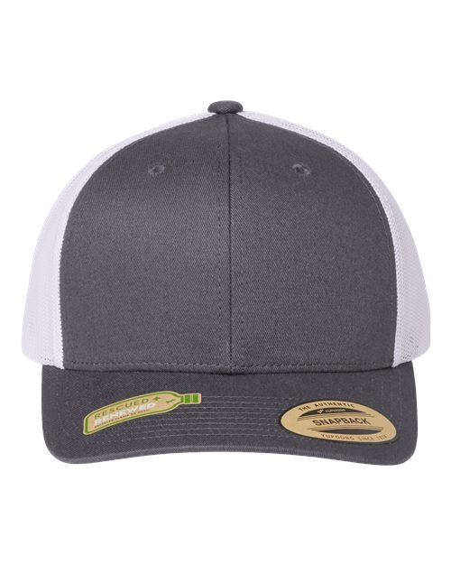 Yupoong 6606R Sustainable Retro Trucker Adjustable Snapback Cap