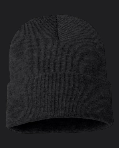 Sportsman 12" Solid Cuffed Beanie