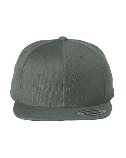 Yupoong 6089M Premium Flat Bill Adjustable Snapback Cap
