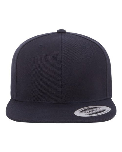 Yupoong 6089M Premium Flat Bill Adjustable Snapback Cap
