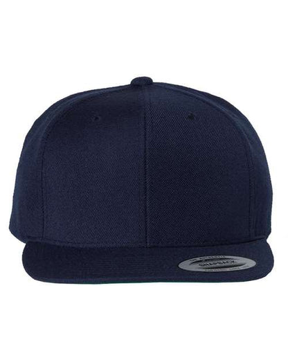 Yupoong 6089M Premium Flat Bill Adjustable Snapback Cap