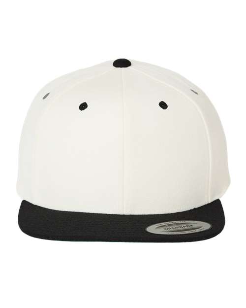 Yupoong 6089M Premium Flat Bill Adjustable Snapback Cap