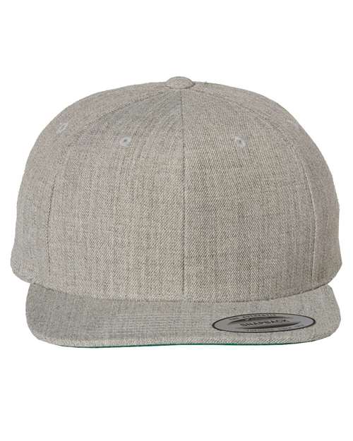 Yupoong 6089M Premium Flat Bill Adjustable Snapback Cap